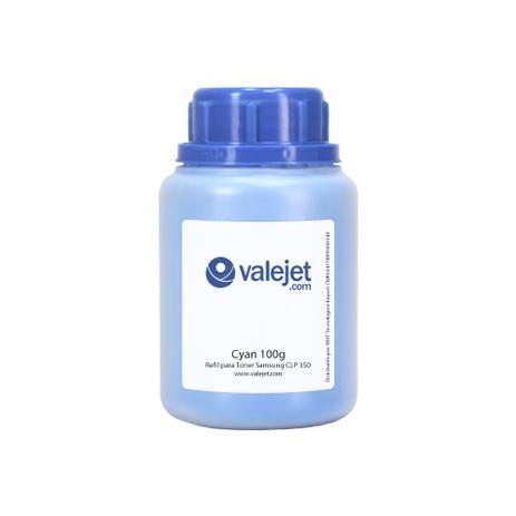 Refil de Toner para Samsung CLP 350  CLP 350n Cyan 100g - Valejet é boa?