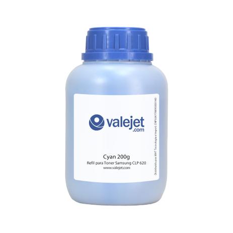 Refil de Toner para Samsung CLP 620 CLP 670 CLP 615 Cyan 200g - Valejet é ruim? Refil de Toner para Samsung CLP 620 CLP 670 CLP 615 Cyan 200g - Valejet é boa?