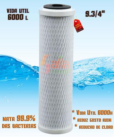 Refil / Elemento Filtrante p/ Água Ponto de Uso Cloro Entrada 9.3/4 Hidrofiltros Carbon Block 902-0009 é ruim? Refil / Elemento Filtrante p/ Água Ponto de Uso Cloro Entrada 9.3/4 Hidrofiltros Carbon Block 902-0009 é boa?