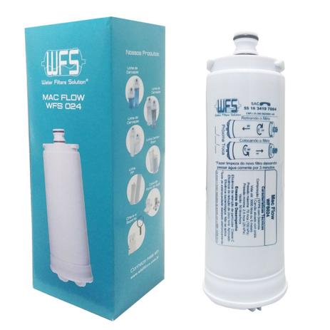 Refil Filtro Compatível Com Purificador De Água Bebedouro New Up NM 600 - WFS Menor preço em Refil Filtro Compatível Com Purificador De Água Bebedouro New Up NM 600 - WFS