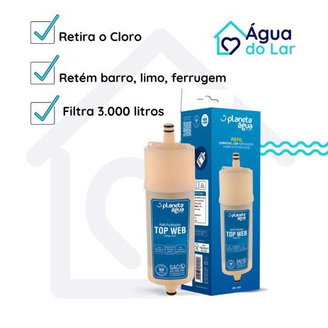 Refil Filtro Europa Bliss e HF by Hebe - Planeta Água Top Web Menor preço em Refil Filtro Europa Bliss e HF by Hebe - Planeta Água Top Web