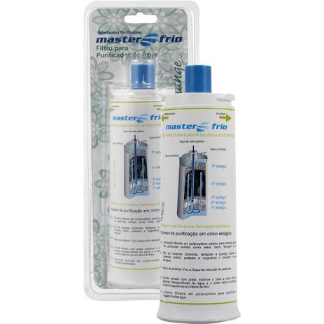 Refil Filtro Purificador Masterfrio Rótulo Branco Menor preço em Refil Filtro Purificador Masterfrio Rótulo Branco