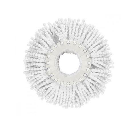Refil Mop Giratório Flashlimp Microfibra Branco Diâmetro 15,5cm Menor preço em Refil Mop Giratório Flashlimp Microfibra Branco Diâmetro 15,5cm