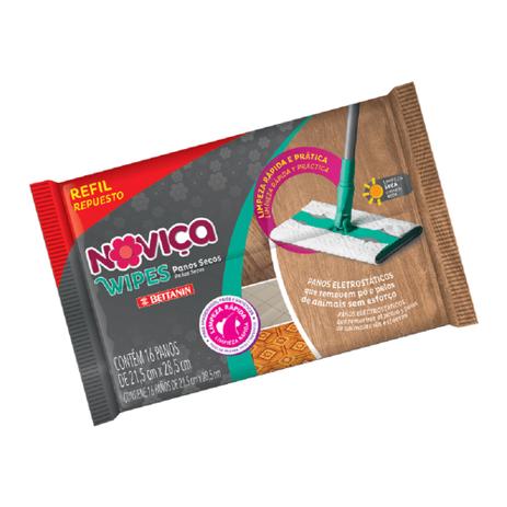 Refil Mop Wipes Panos Secos para Limpeza Rápida - Bettanin Menor preço em Refil Mop Wipes Panos Secos para Limpeza Rápida - Bettanin