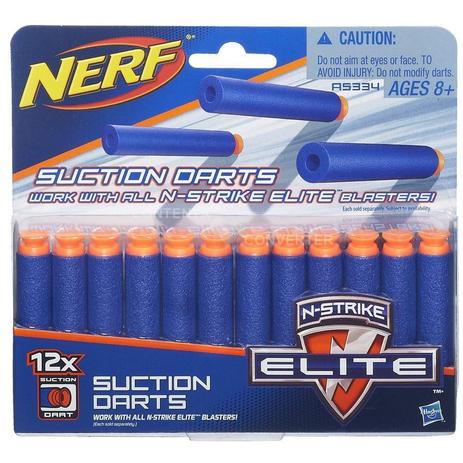 Refil Nerf N Strike Elite 12 Dardos De Sucção - A5334 - Hasbro Menor preço em Refil Nerf N Strike Elite 12 Dardos De Sucção - A5334 - Hasbro