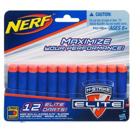 Refil Nerf N-strike Elite Com 12 Dardos A1454 - Hasbro Menor preço em Refil Nerf N-strike Elite Com 12 Dardos A1454 - Hasbro