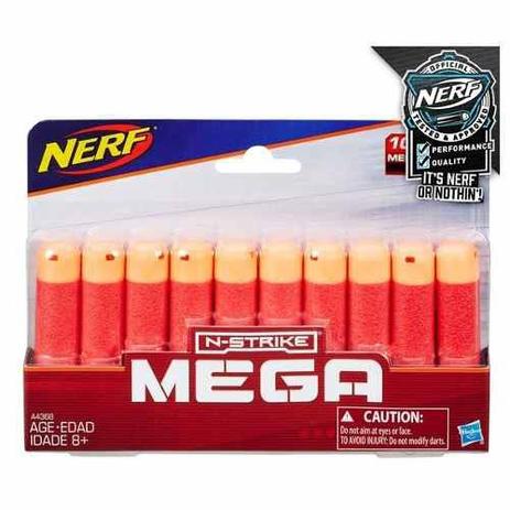 Refil Nerf N-strike Elite Mega 10 Dardos Hasbro Menor preço em Refil Nerf N-strike Elite Mega 10 Dardos Hasbro