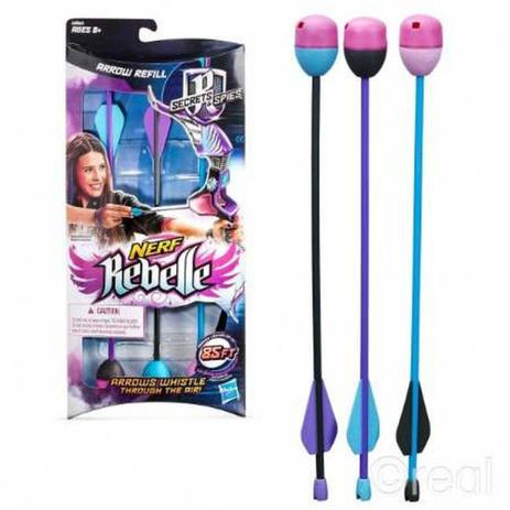 Refil Nerf Rebelle Dardos Flecha - Hasbro Menor preço em Refil Nerf Rebelle Dardos Flecha - Hasbro
