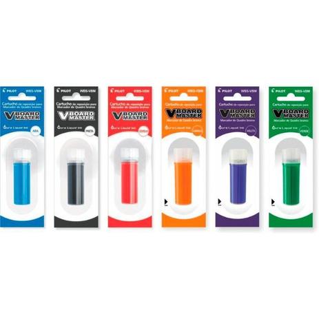 Refil p/ Marcador de Quadro Branco V Board Master Pilot WBS-VBM Menor preço em Refil p/ Marcador de Quadro Branco V Board Master Pilot WBS-VBM