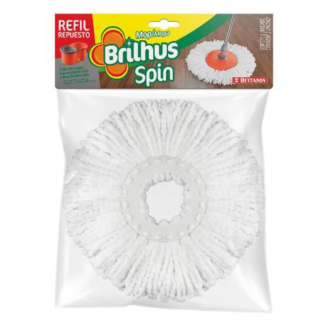 REFIL P/MOP BRILHUS SPIN BT2051R Bettanim Menor preço em REFIL P/MOP BRILHUS SPIN BT2051R Bettanim