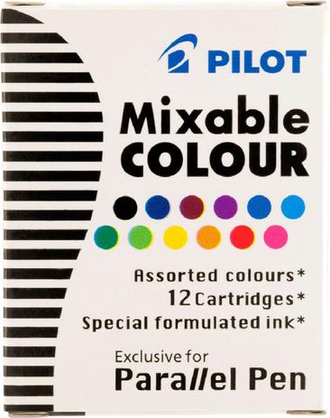 Refil para Caneta Parallel Pen Múltiplas Cores com 12 unidades Pilot Menor preço em Refil para Caneta Parallel Pen Múltiplas Cores com 12 unidades Pilot