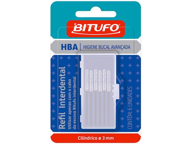 Refil para Escova de Dentes Bitufo Interdental - 6 Unidades Menor preço em Refil para Escova de Dentes Bitufo Interdental - 6 Unidades