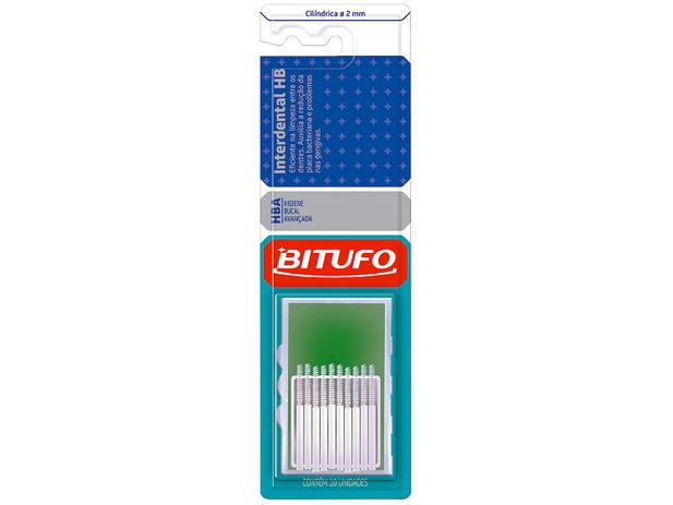 Refil para Escova de Dentes Bitufo - Interdental HB 10 Unidades Menor preço em Refil para Escova de Dentes Bitufo - Interdental HB 10 Unidades