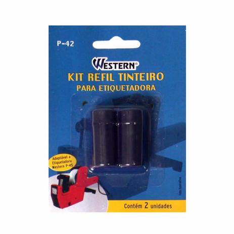 Refil para Etiquetadora Compatível com Motex MX-5500 P45 Western P-42 Menor preço em Refil para Etiquetadora Compatível com Motex MX-5500 P45 Western P-42