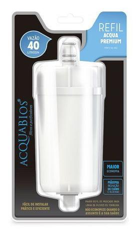 Refil para Filtro Acqua Premium ponto de uso - Acquabios Menor preço em Refil para Filtro Acqua Premium ponto de uso - Acquabios
