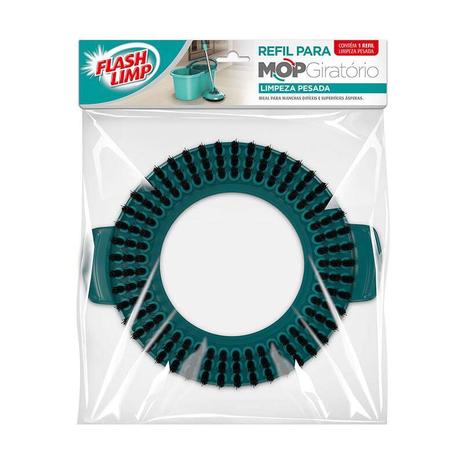 Refil para Mop Giratório Limpeza Pesada - Flash Limp Menor preço em Refil para Mop Giratório Limpeza Pesada - Flash Limp