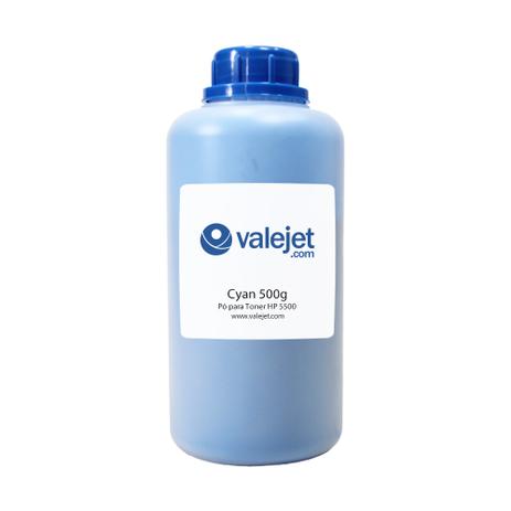 Refil para Toner HP C9731A Q5951A 5500 5550 Cyan 500g Valejet Menor preço em Refil para Toner HP C9731A Q5951A 5500 5550 Cyan 500g Valejet