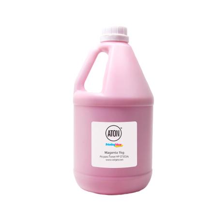 Refil para Toner HP CF353A 130A M177FW M176N Magenta 1Kg Aton Menor preço em Refil para Toner HP CF353A 130A M177FW M176N Magenta 1Kg Aton