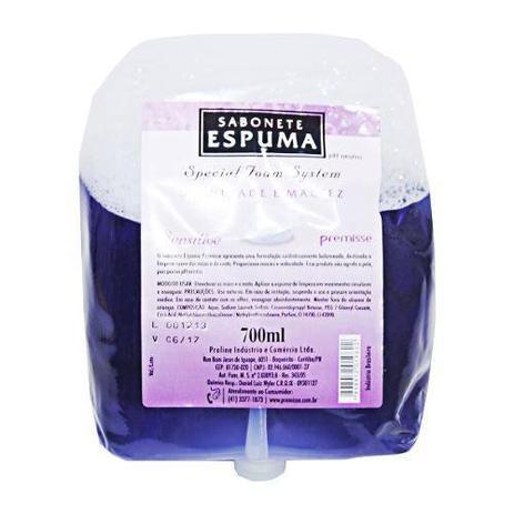 Refil Sabonete Espuma Sensitive 700ML Premisse C10202 Menor preço em Refil Sabonete Espuma Sensitive 700ML Premisse C10202