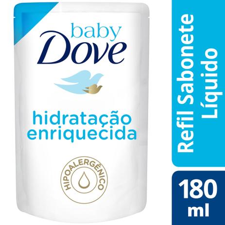 Refil Sabonete Liquido Dove Baby Hidratacao Enriquecida 180ml é boa?
