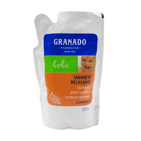Refil Sabonete Liquido Granado Para Bebe Relaxante Camomila Extrato Natural Base Vegetal 250ml Sabonete Infantil Magazine Luiza