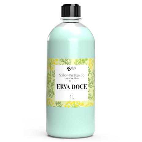 Refil Sabonete Líquido para as Mãos Ever Care Erva Doce 1 Litro Menor preço em Refil Sabonete Líquido para as Mãos Ever Care Erva Doce 1 Litro