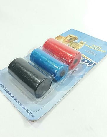 Refil Saquinhos Higiênicos para Cães ou Gatos Napi - 03 rolos Menor preço em Refil Saquinhos Higiênicos para Cães ou Gatos Napi - 03 rolos