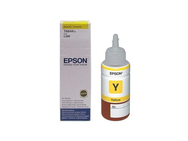 Refil Tinta Epson Amarelo T664420al Menor preço em Refil Tinta Epson Amarelo T664420al
