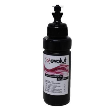 Refil Tinta Evolut Black RZ290 Sublimática P/ Ecotank E Tanque De Tinta Bulk Ink Hp Epson 100ml Menor preço em Refil Tinta Evolut Black RZ290 Sublimática P/ Ecotank E Tanque De Tinta Bulk Ink Hp Epson 100ml