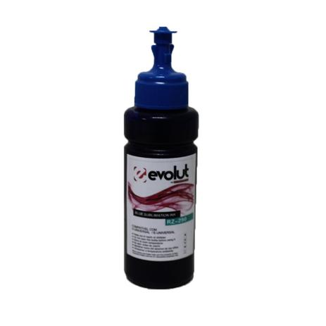 Refil Tinta Evolut Cyan RZ290 Sublimática P/ Ecotank E Tanque De Tinta Bulk Ink Hp Epson 100ml Menor preço em Refil Tinta Evolut Cyan RZ290 Sublimática P/ Ecotank E Tanque De Tinta Bulk Ink Hp Epson 100ml