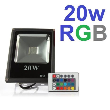 Refletor 20w Rgb Led Colorido Ip66 Holofote Bivolt - Wd é ruim? Refletor 20w Rgb Led Colorido Ip66 Holofote Bivolt - Wd é boa?