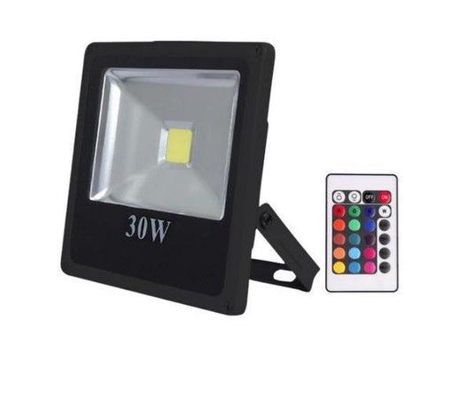 Refletor 30w RGB LED Holofote Bivolt Colorido Controle - Ddy é ruim? Refletor 30w RGB LED Holofote Bivolt Colorido Controle - Ddy é boa?