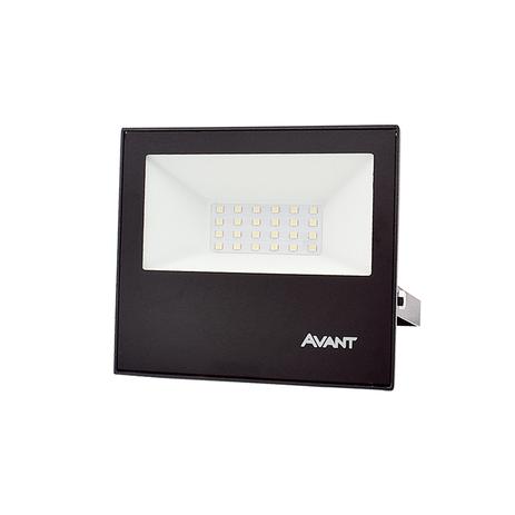 Refletor Avant Led Slim Preto 30W Bivolt Menor preço em Refletor Avant Led Slim Preto 30W Bivolt