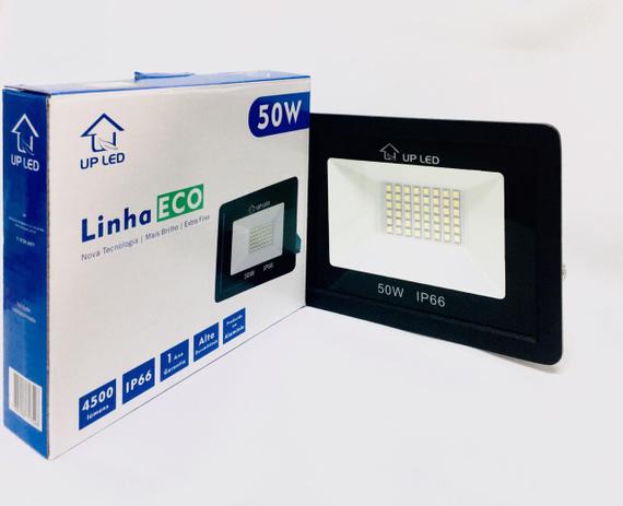 REFLETOR DE LED 50W 6500k BIVOLT IP66 9000l ECO UP LED é boa?