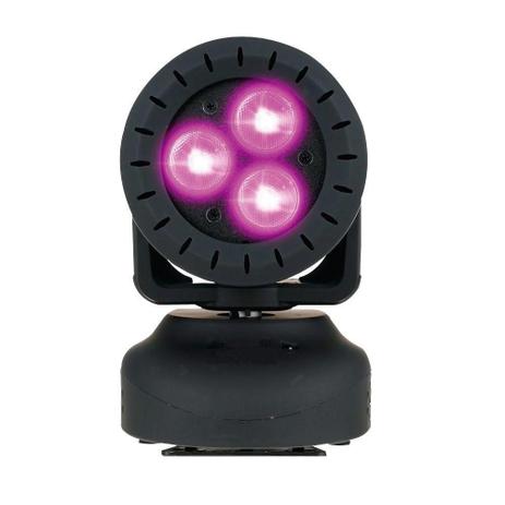 Refletor de LED PLS Planet Move RGBW 3W Menor preço em Refletor de LED PLS Planet Move RGBW 3W