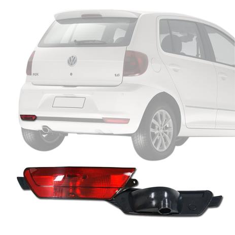 Refletor do Parachoque Traseiro Fox CrossFox 10 11 2012 2013 2014 com Neblina Original (VW) Esquerdo - Vw - original Menor preço em Refletor do Parachoque Traseiro Fox CrossFox 10 11 2012 2013 2014 com Neblina Original (VW) Esquerdo - Vw - original