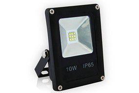 Refletor Holofote LED 10w Verde Bivolt - Ddy Menor preço em Refletor Holofote LED 10w Verde Bivolt - Ddy