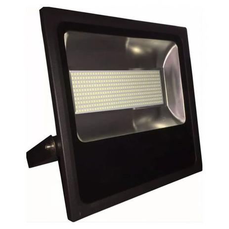 Refletor Holofote Led SMD 400W Branco Frio Preto - Kit led Menor preço em Refletor Holofote Led SMD 400W Branco Frio Preto - Kit led