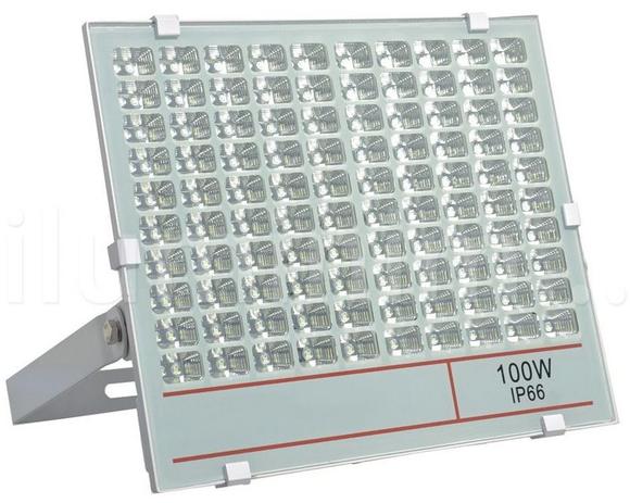 Refletor Holofote MicroLED 100W Multifocal Branco Frio Metálico - Iluminim led Menor preço em Refletor Holofote MicroLED 100W Multifocal Branco Frio Metálico - Iluminim led