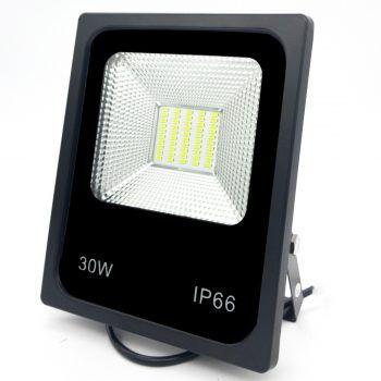 Refletor Holofote Super LED SMD 30W Branco Frio Bivolt - Power xl Menor preço em Refletor Holofote Super LED SMD 30W Branco Frio Bivolt - Power xl