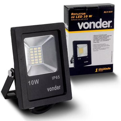 Refletor Led 10 W Branco Frio Holofote Dagua Bivolt Vonder é boa?