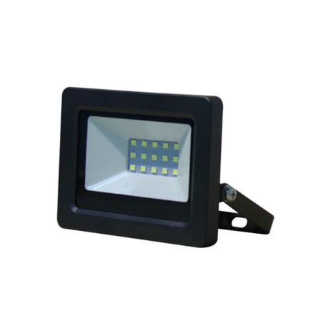 Refletor Led 10w Bivolt 5500k Slim Preto Luz Branca - Casanova Menor preço em Refletor Led 10w Bivolt 5500k Slim Preto Luz Branca - Casanova