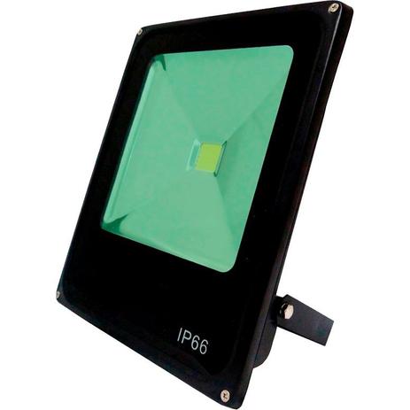 Refletor Led 10W VERDE Uso Externo - Kit led Menor preço em Refletor Led 10W VERDE Uso Externo - Kit led