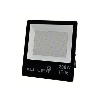 Refletor led all led ip66 200w 18000 lumens 3000k Menor preço em Refletor led all led ip66 200w 18000 lumens 3000k