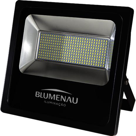 Menor preço em Refletor LED Alumínio 150W Slim Blumenau Preto