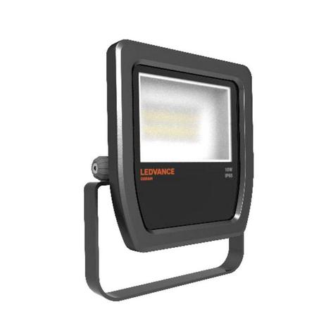 Refletor LED Floodlight 10W Bivolt IP65 5000K Preto OSRAM Menor preço em Refletor LED Floodlight 10W Bivolt IP65 5000K Preto OSRAM