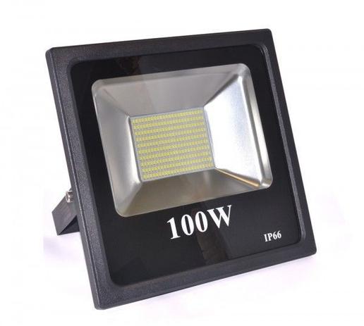 Refletor Led Slim SMD 100W Branco Frio Uso Externo - Kit led Menor preço em Refletor Led Slim SMD 100W Branco Frio Uso Externo - Kit led