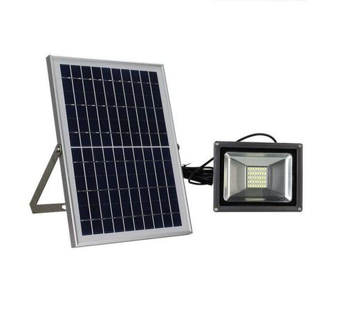 Refletor LED Solar 20w 40 Leds Auto Recarregável - Iluminim led Menor preço em Refletor LED Solar 20w 40 Leds Auto Recarregável - Iluminim led
