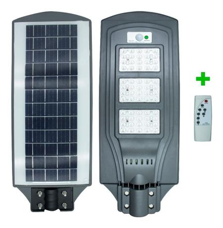 Refletor Luminária Solar Poste Led 90w C/controle Remoto - MrLed Menor preço em Refletor Luminária Solar Poste Led 90w C/controle Remoto - MrLed