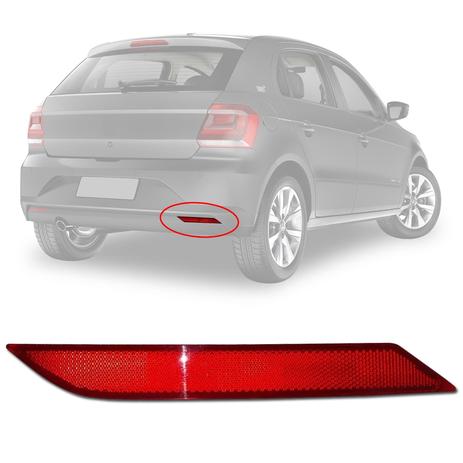 Refletor Original Parachoque Traseiro Gol G7 2017 2018 Lado Direito - Vw - original Menor preço em Refletor Original Parachoque Traseiro Gol G7 2017 2018 Lado Direito - Vw - original
